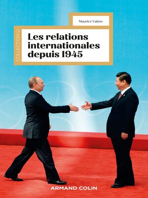 cover image of Les relations internationales depuis 1945